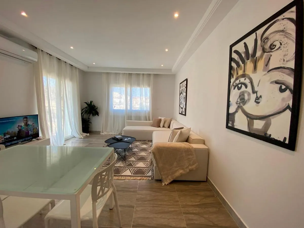 Le Relais Apt De Luxe A 5Mn De La Marsa 0*,  Tunisia